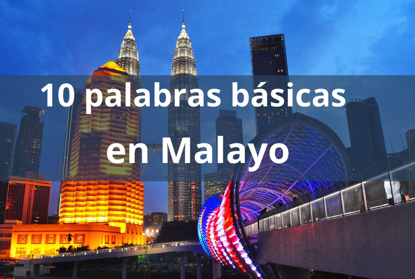 Las 10 palabras básicas en Malayo