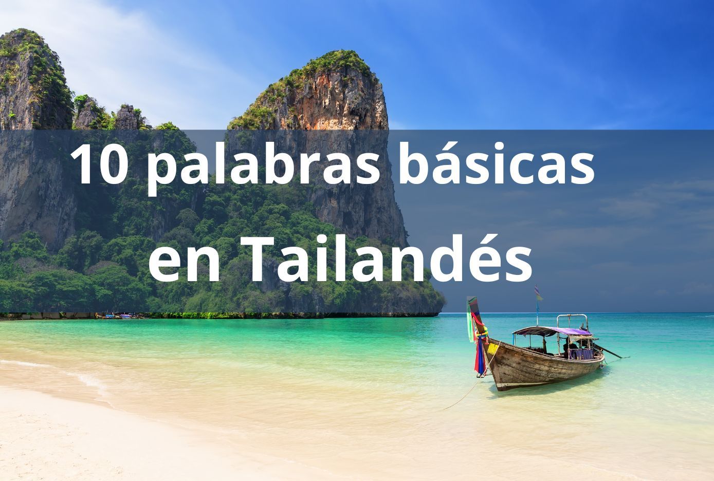 Las 10 palabras básicas en Tailandés