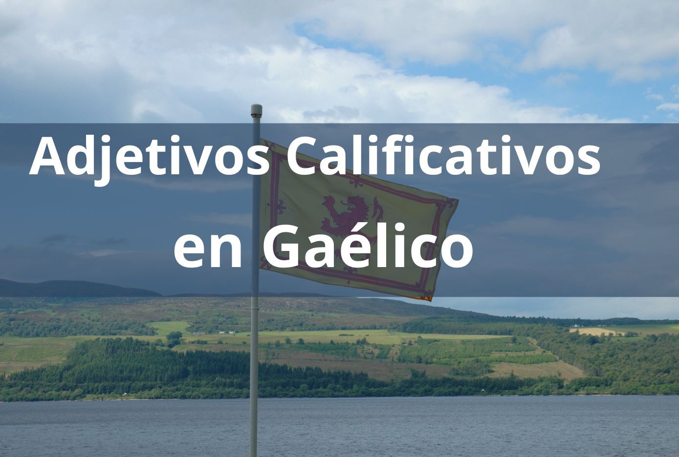 adjetivos calificativos en gaelico