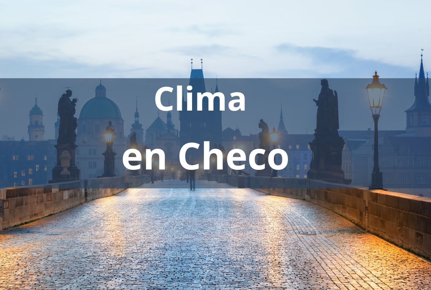 clima en checo