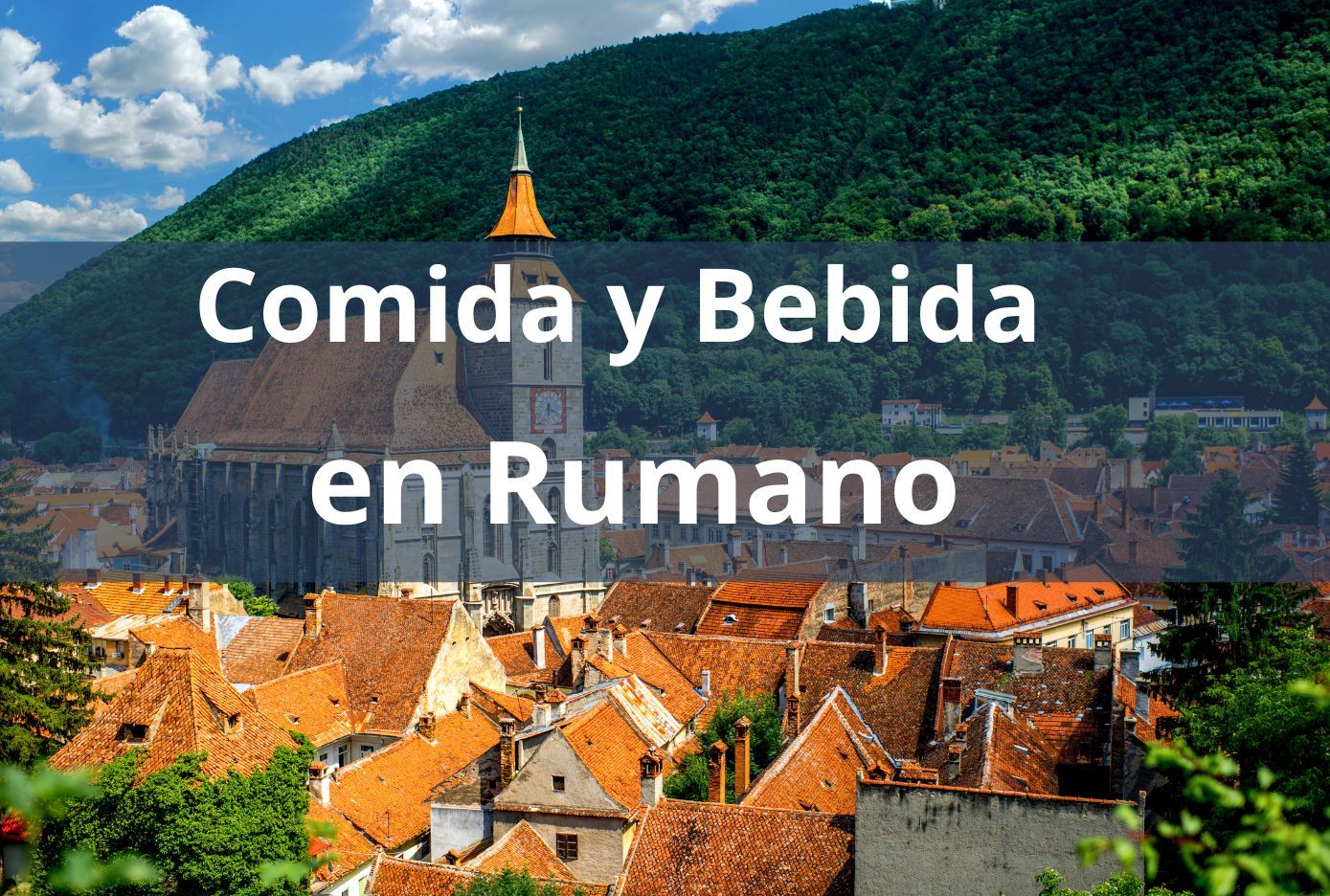 Como se dice comida y bebidas en Rumano