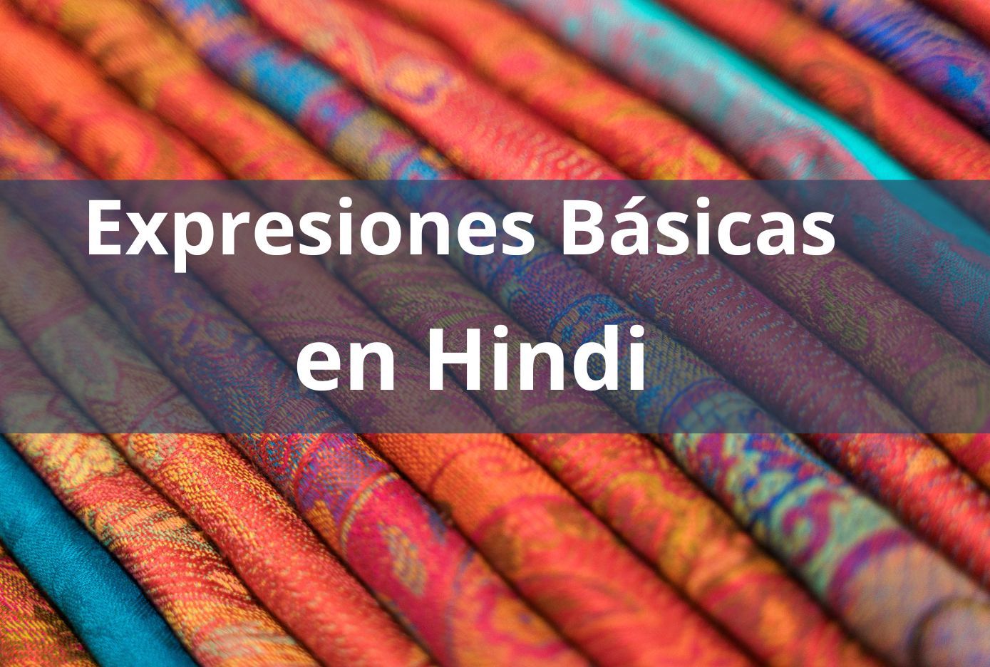 expresiones en hindi