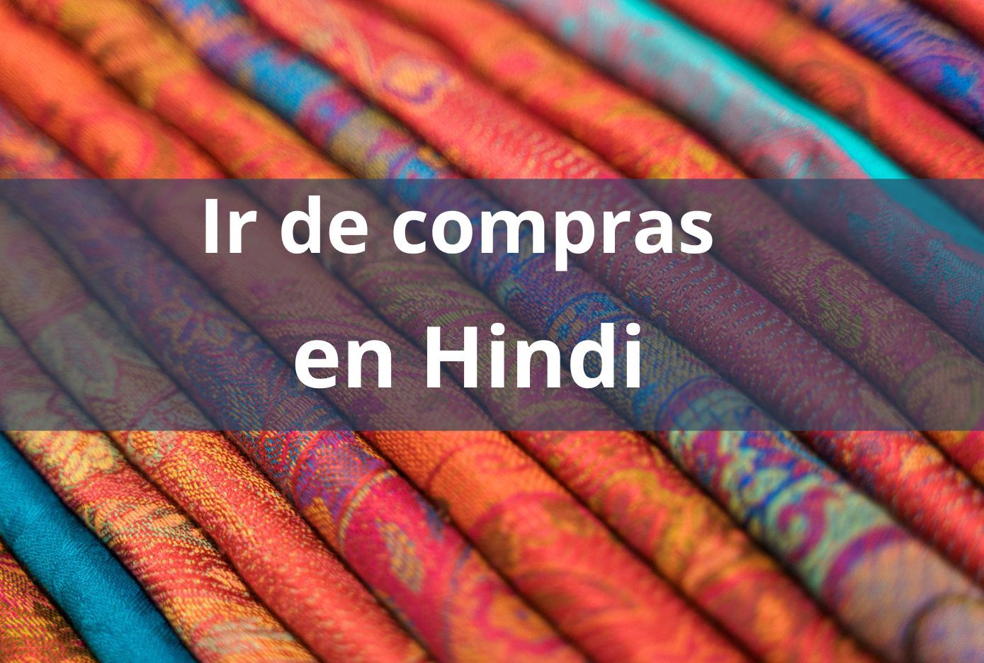 ir de compras en hindi