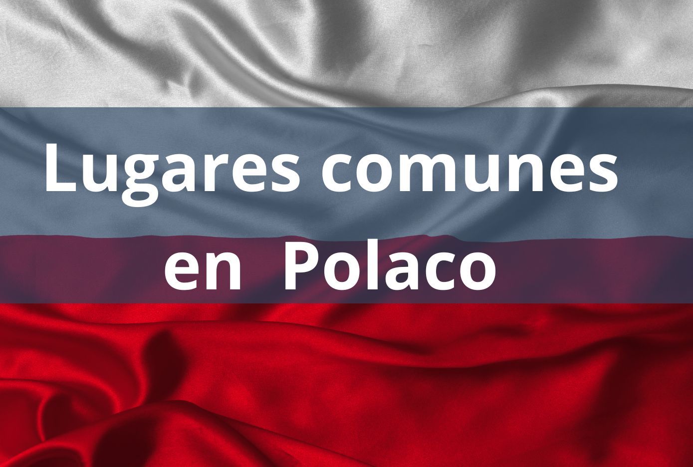 lugares comunes en polaco