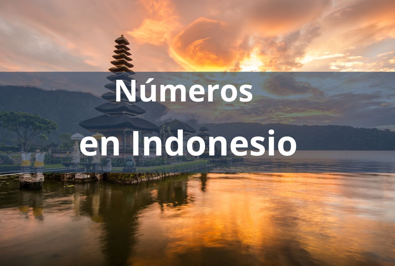 numeros en indonesio