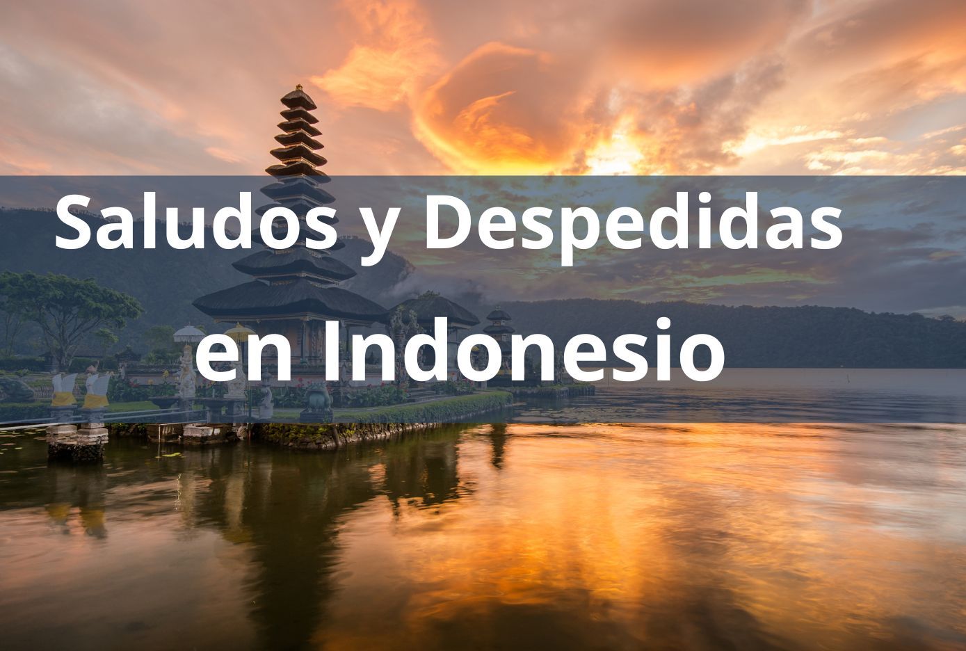 Las 50 palabras básicas en Indonesio - Vocabulario Pronunciación