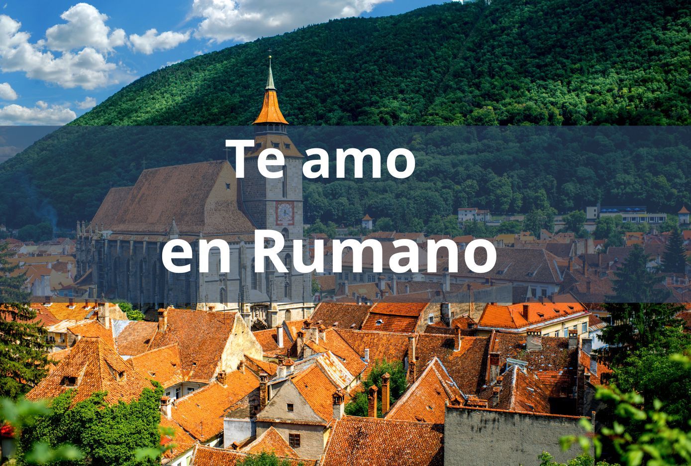 Cómo decir Te Amo en Rumano